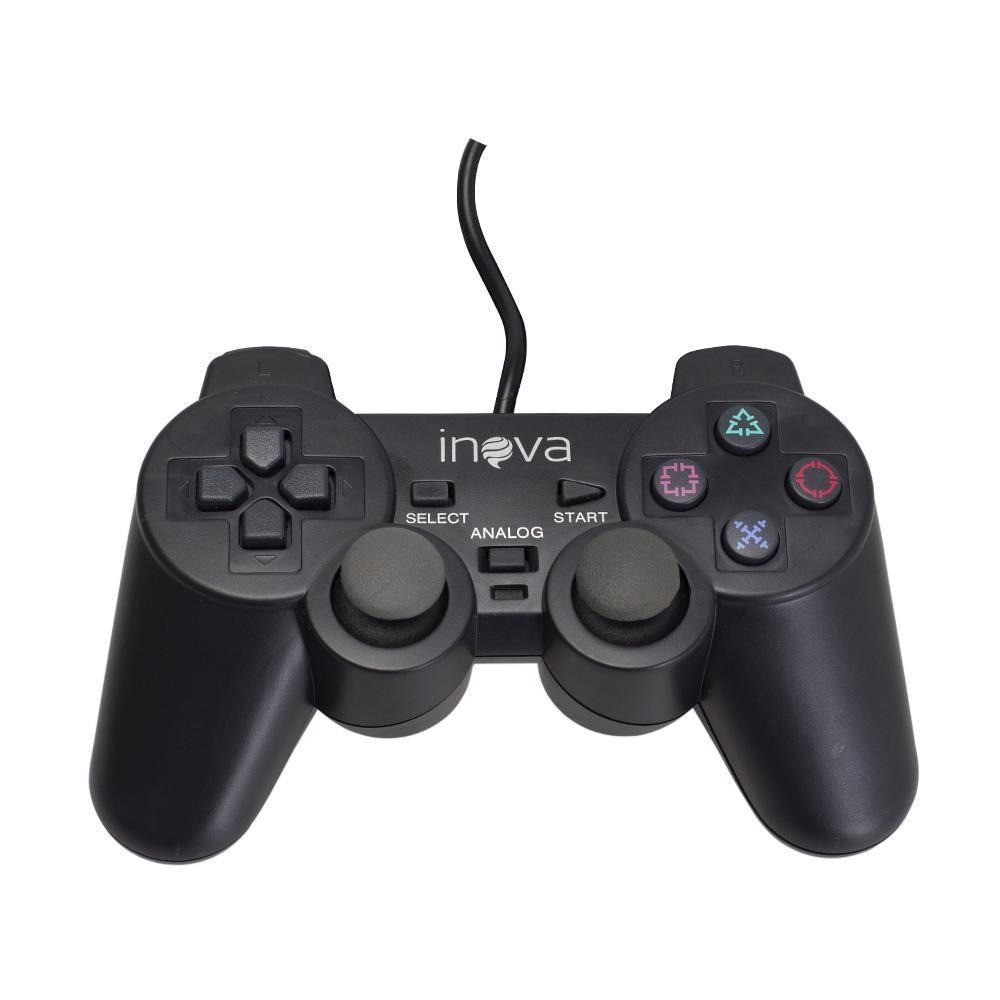Controle Para Ps1-ps2 Inova Com Fio Con408z - 2