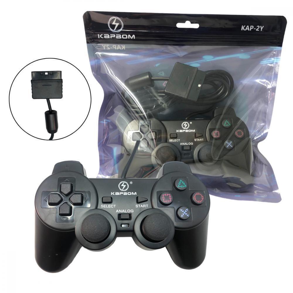 Controle PS2 Com Fio Kap-2y - Kapbom - 2