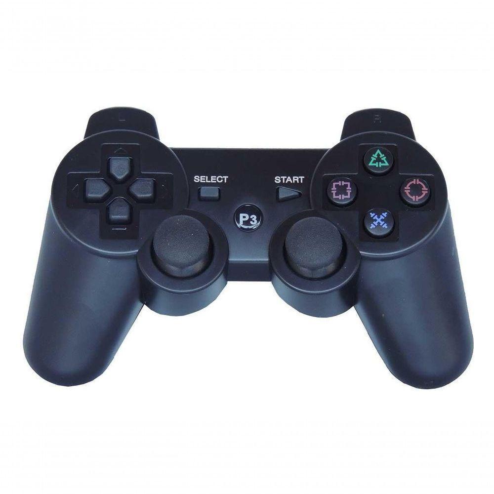 Controle Analógico PS3 Sem Fio Preto Duploshock3 Max-ct1 - 1