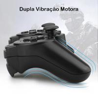 Controle PS3 Playstation Slim Sem Fio Joystick Dualshock 3 - 4
