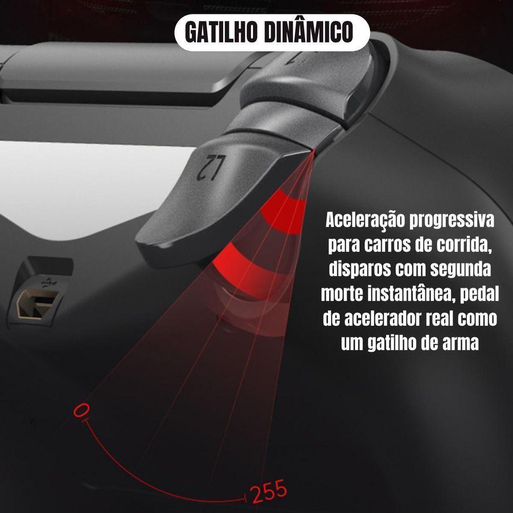 Controle Playstation 4 Sem Fio Manete Joystick PS4 Dualshock - 8