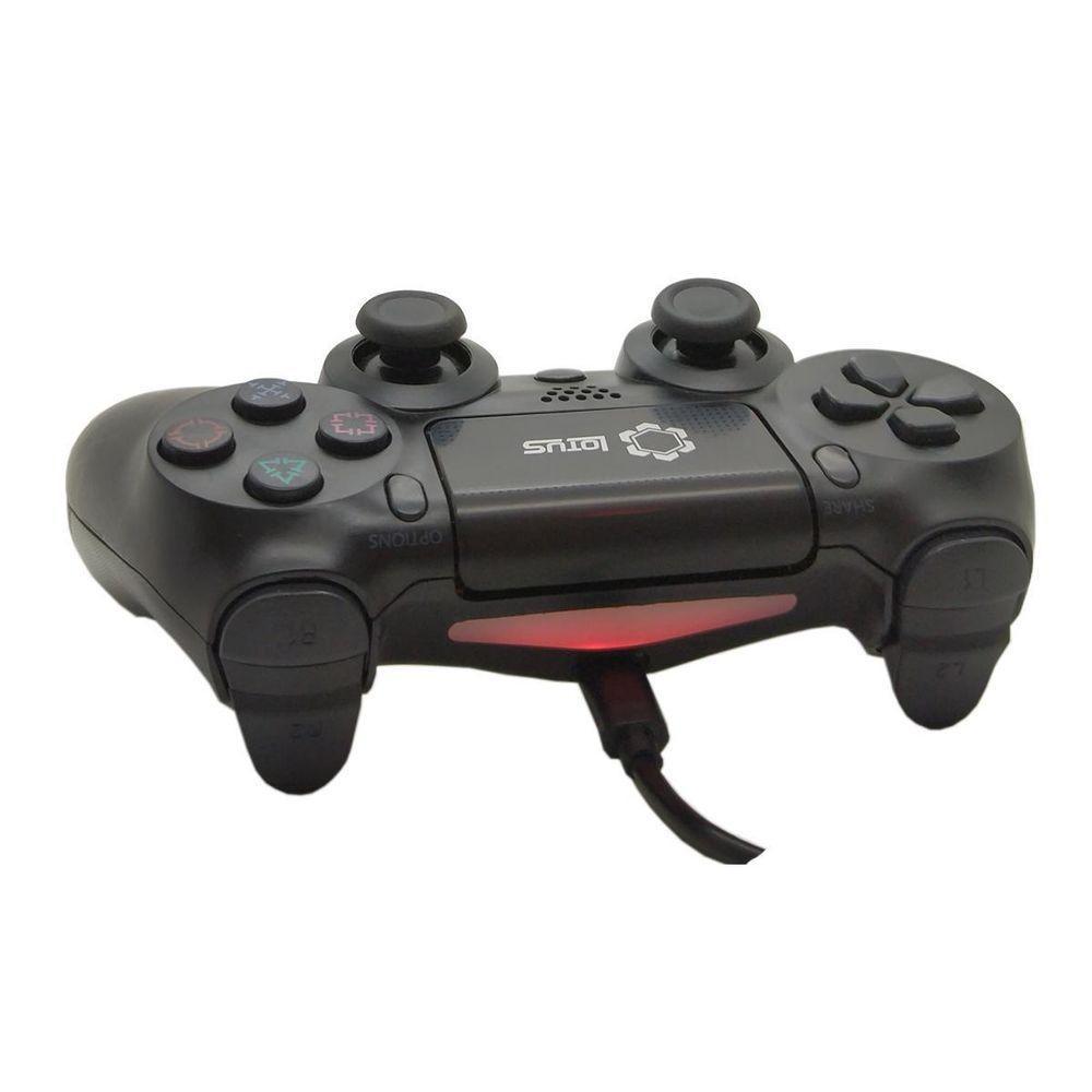 Controle Joystick Com Fio Lotus Dualshock 4 PS4 Lt-ct013 - 4
