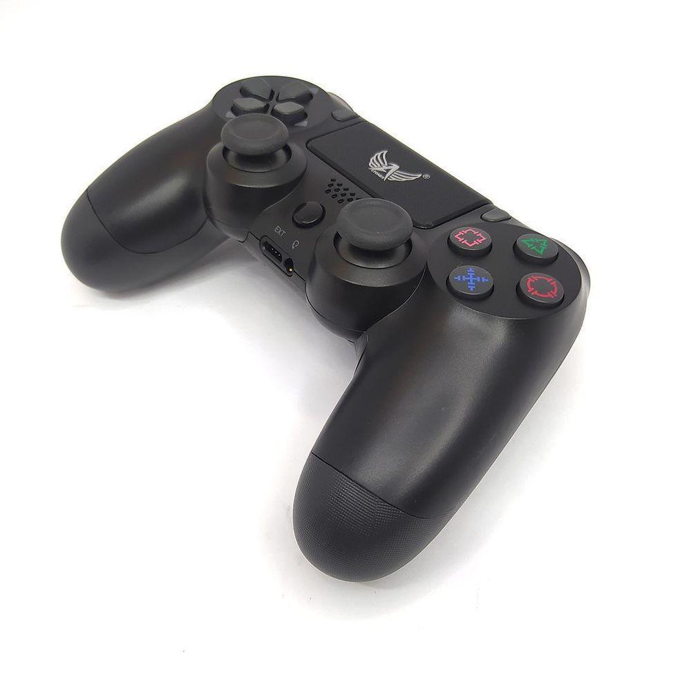 Controle Sem Fio Joystick Compatível Dualshock PS4 Pc - 6