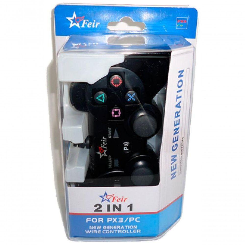 Controle Com Fio Para Playstation 3 Fr205a - 1