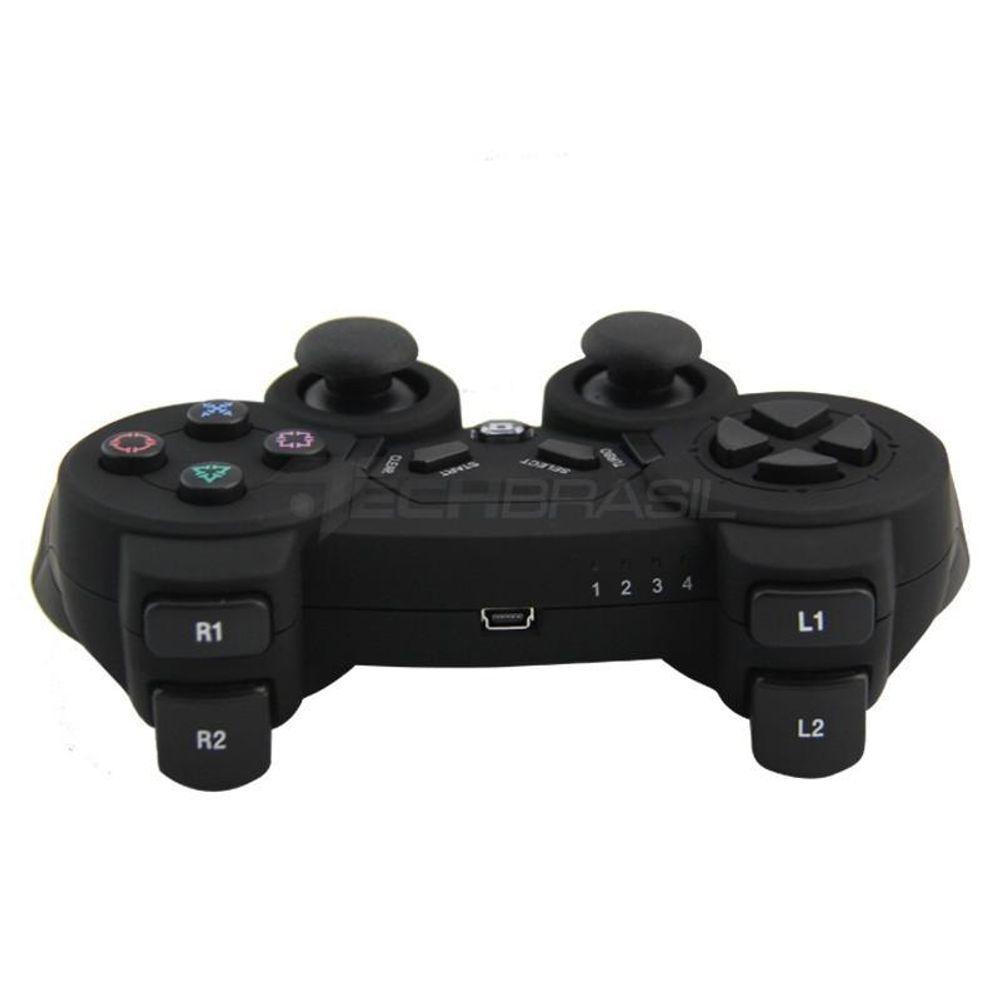 Controle Sem Fio Playstation 3 Turbo Bluetooth Wireless Ps3 - 3