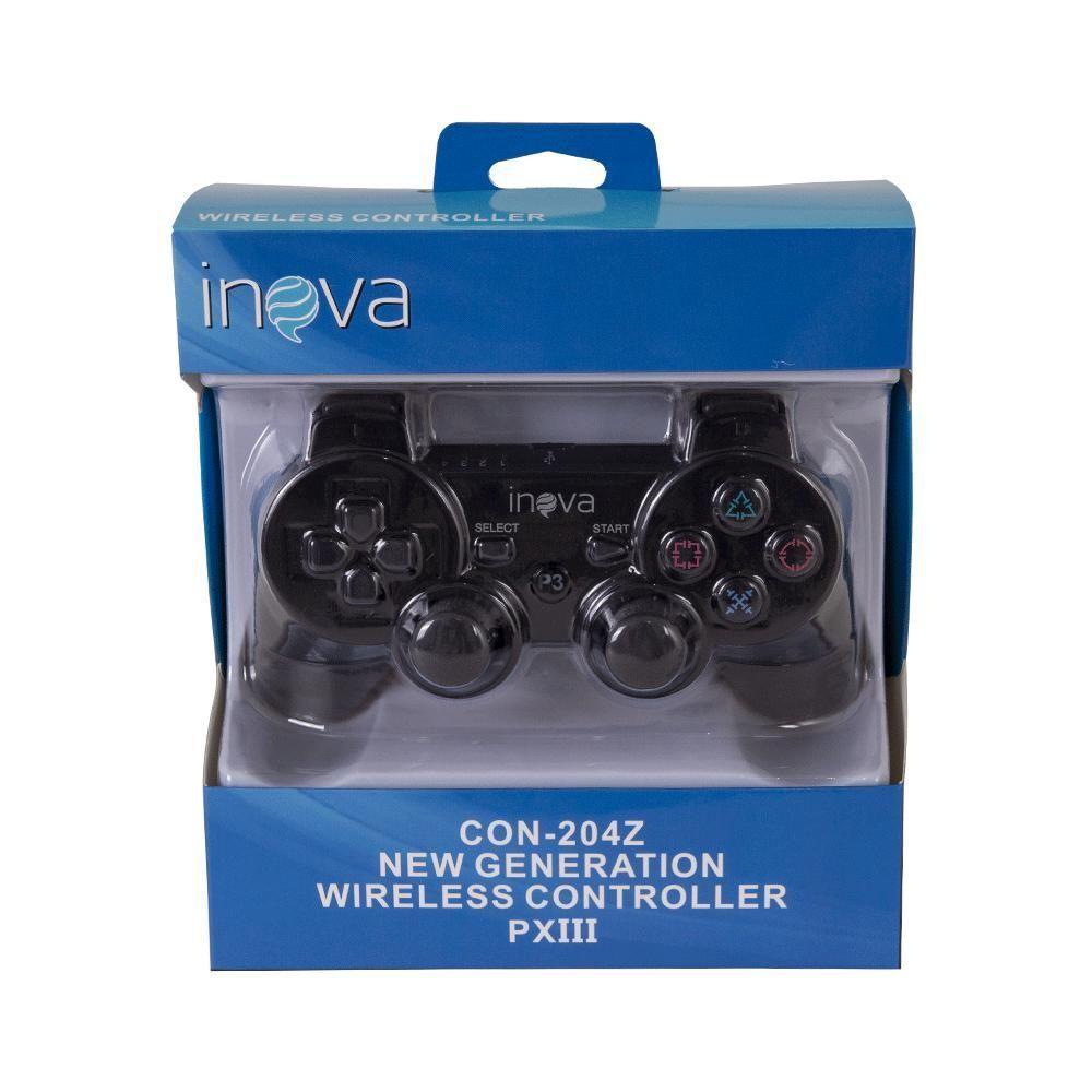 Controle Sem Fio Playstation 3 Dualshock Preto Inova - 2