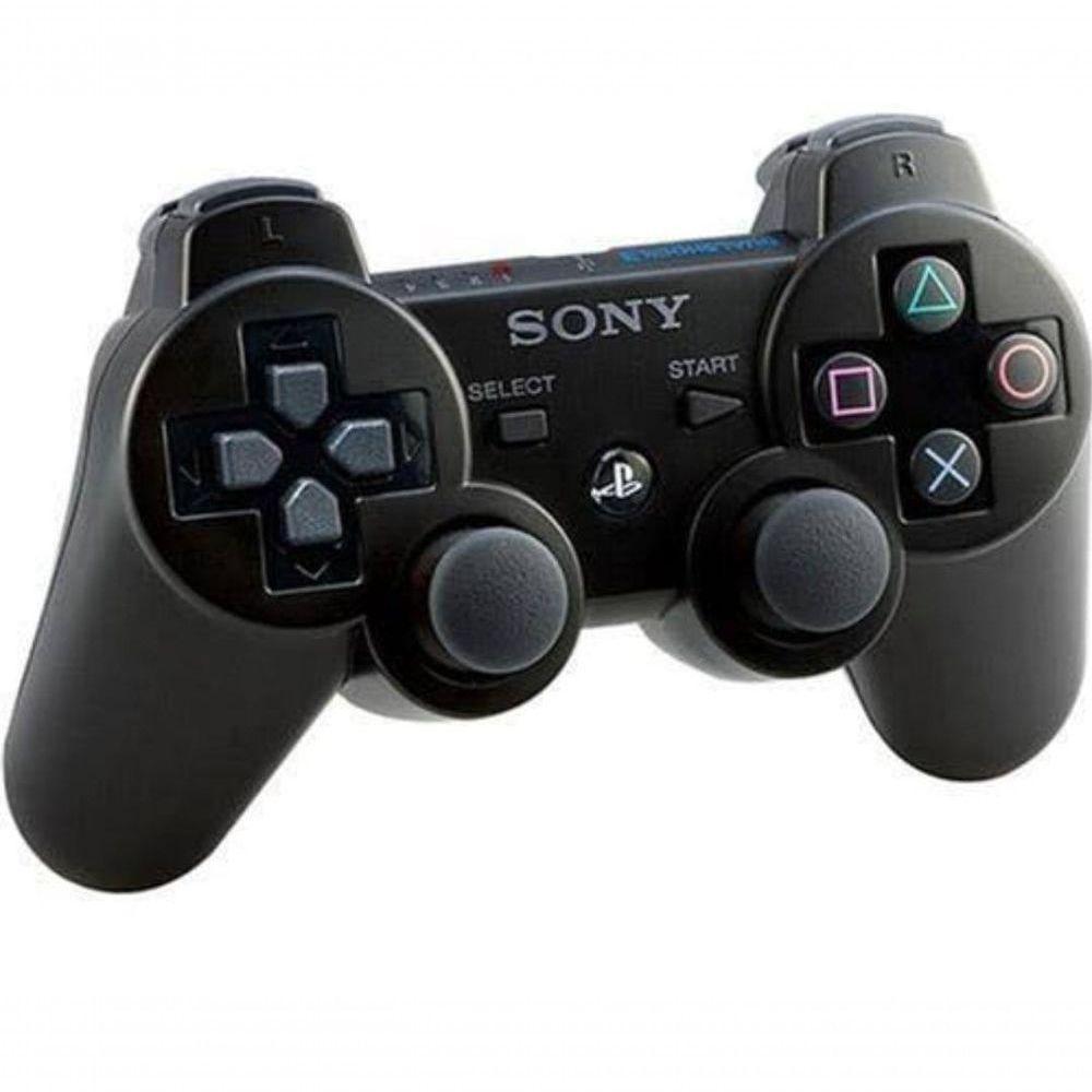 Controle PS3 Dualshock 3 Sem Fio Vibration - 1