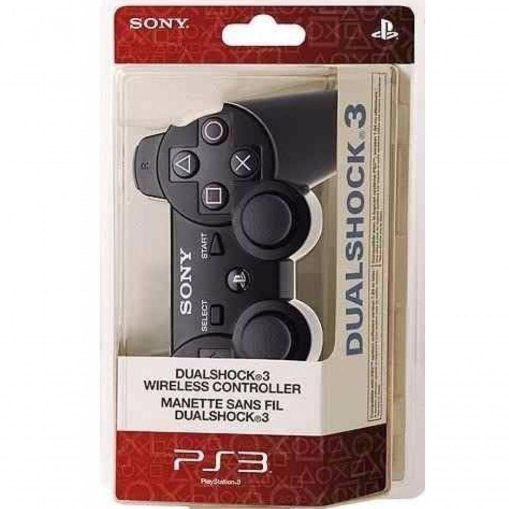 Controle PS3 Dualshock 3 Sem Fio Vibration - 3