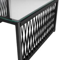 Conjunto Para área Externa De Corda Náutica Preto-preto - 3