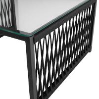 Conjunto Para área Externa De Corda Náutica Preto-verde - 2