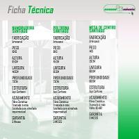 Conjunto Para área Externa De Fibra Sintética Branco