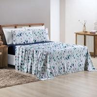 Jogo Lençol Casal Malha Milly 4 Pçs Geom - 6