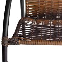 Conjunto De Mesa De Centro E 2 Cadeiras ônix área Externa Pedra Ferro - 5