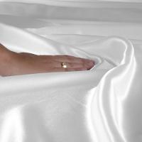 Jogo De Lençol Arya Queen 4 Peças Cetim Charmousse Brilhante Macio - Branco - 3