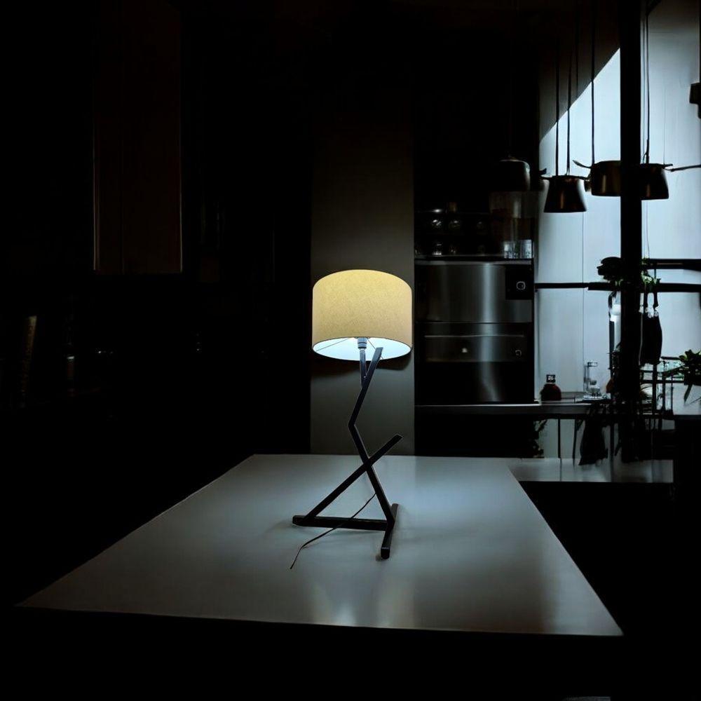 Luminária De Mesa Quarto Escritório Leitura Decoração Bali - 4