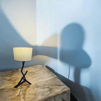 Luminária De Mesa Quarto Escritório Leitura Decoração Bali - 5