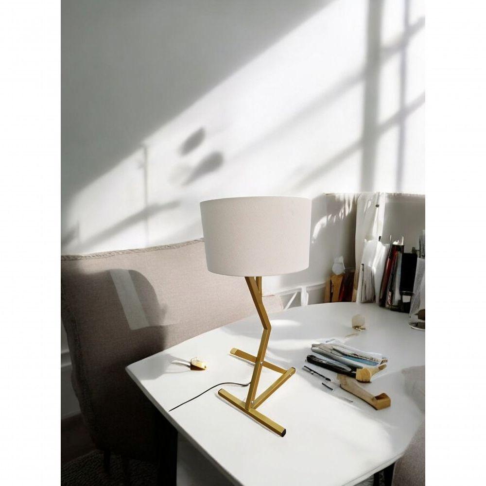 Abajur Luminária De Mesa Quarto Escritório Industrtial Bali - 5