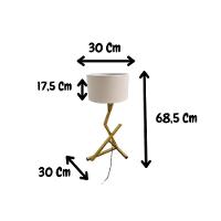 Abajur Luminária De Mesa Quarto Escritório Industrtial Bali - 2