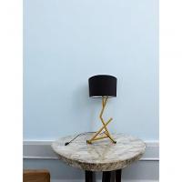 Luminária De Mesa Quarto Sala Escritório Dourado Bali - 5