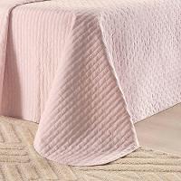 Kit Cobre Leito Colcha Quality Queen 3 Peças Percale 200 Fios Bordado - Rosa - 5