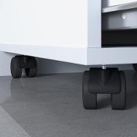 Gaveteiro Bit Para Escritório Com 4 Gavetas Branco - 7