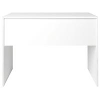 Escrivaninha College Ii Office Mesa De Estudos Com Gavetas Branco - 1