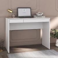 Escrivaninha College Ii Office Mesa De Estudos Com Gavetas Branco - 2