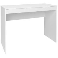 Escrivaninha College Ii Office Mesa De Estudos Com Gavetas Branco - 9