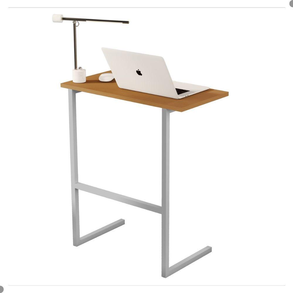 Mesa Para Notebook Pés De Ferro Asia Nature Cinza - 2
