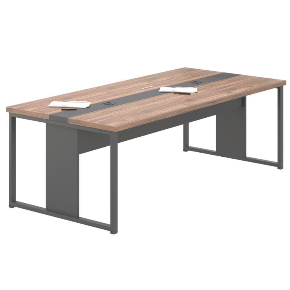 Mesa De Reunião Para Escritório Roma Noce Preto - 2