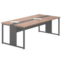 Mesa De Reunião Para Escritório Roma Noce Preto - 2