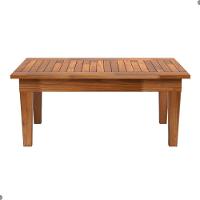 Mesa De Centro Ripada Para Sala Egito Castanho - 3