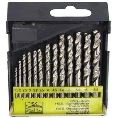 Kit Brocas Aco Rapido Broca Para Metal E Madeira 13 Peças