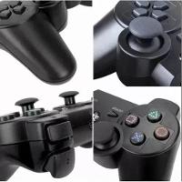 Kit 2 Controles Compatível PS3 Doubleshock Wirelless Sem Fio - 2