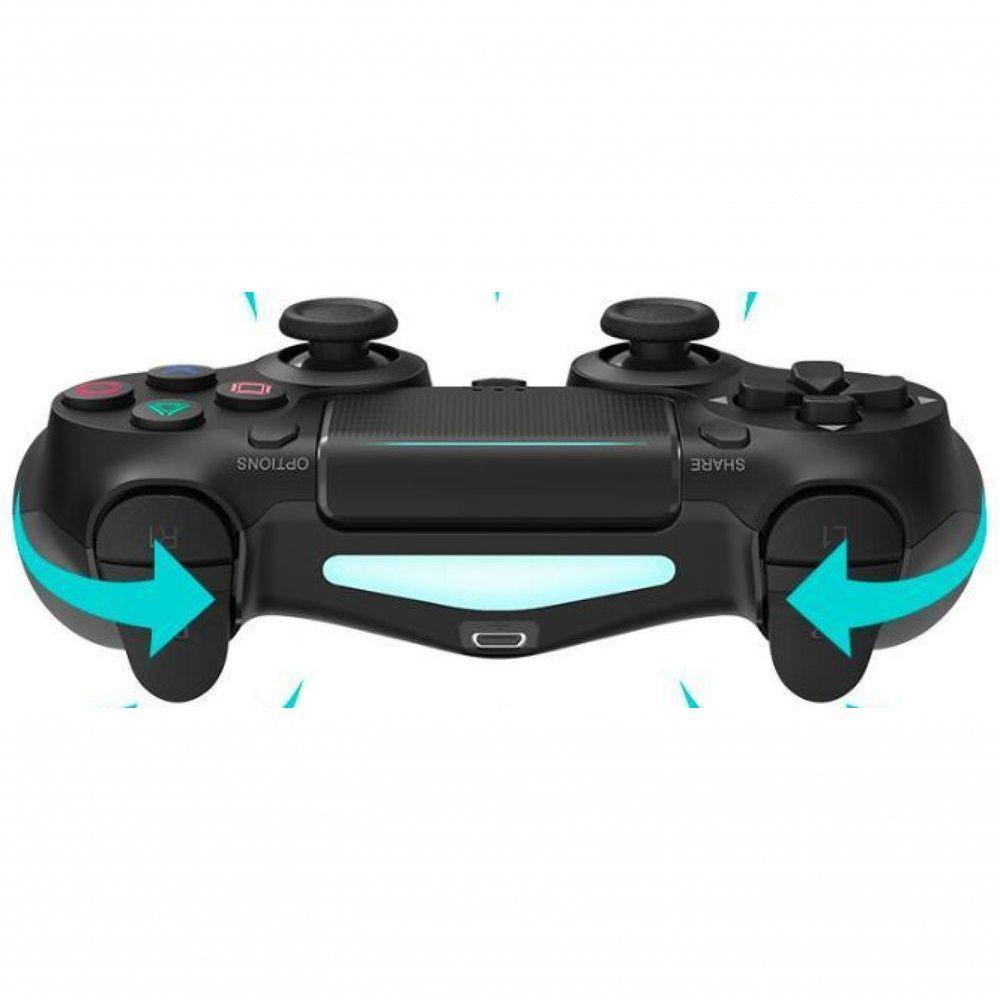 Controle S-fio PS4 Joystick Doubleshock Preto - 4