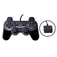Kit 2 Controles PS2 Com Fio Manete Jogos Alta Resistência - 3
