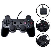 Controle Compatível Play 2 Joystick Dualshock PS2 Com Fio - 1