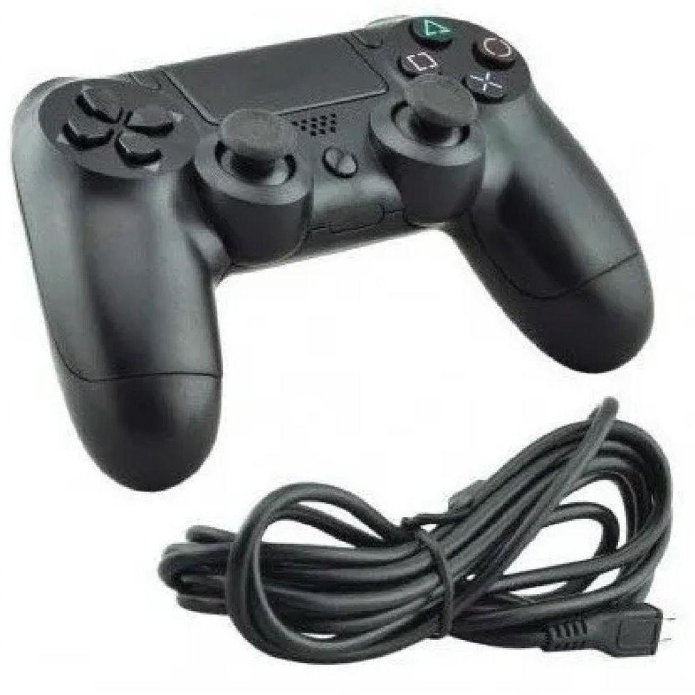 Controle Joystick Com Fio Compatível Com PS4 Playstation 4 - 2