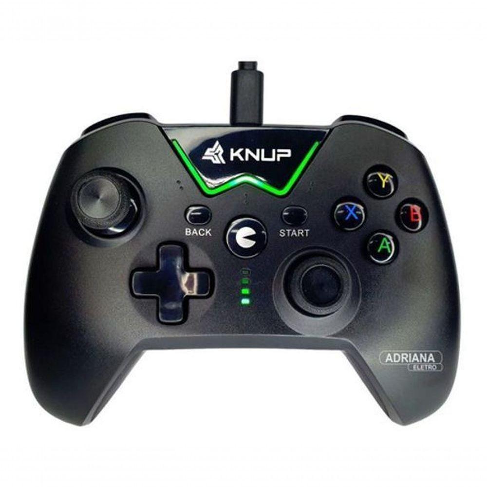 Controle Compativel C Xbox 360 Fio Compatível Pc Kp-gm017 - 1