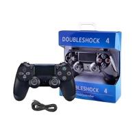 Controle PS4 Com Fio 2m Joystick Pc Vibração Preto - 1