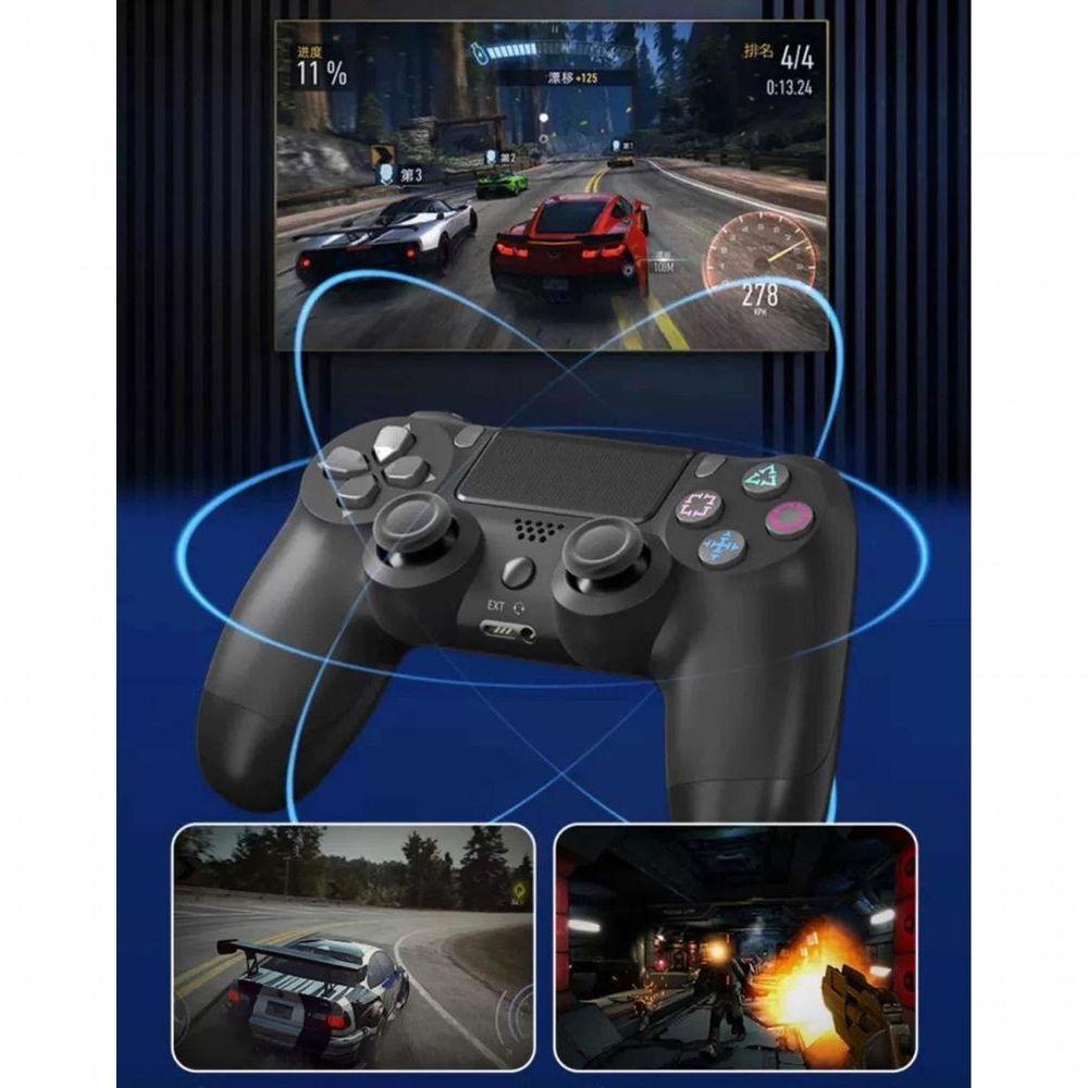 Controle PS4 Compatível Play 4 Bluetooth Joystick - 3
