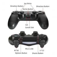 Controle PS4 Compatível Play 4 Bluetooth Joystick - 8