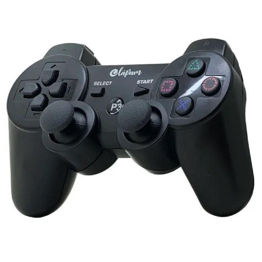 Controle Sem Fio Joystick Playstation 3 PS3 Recarregável - 1