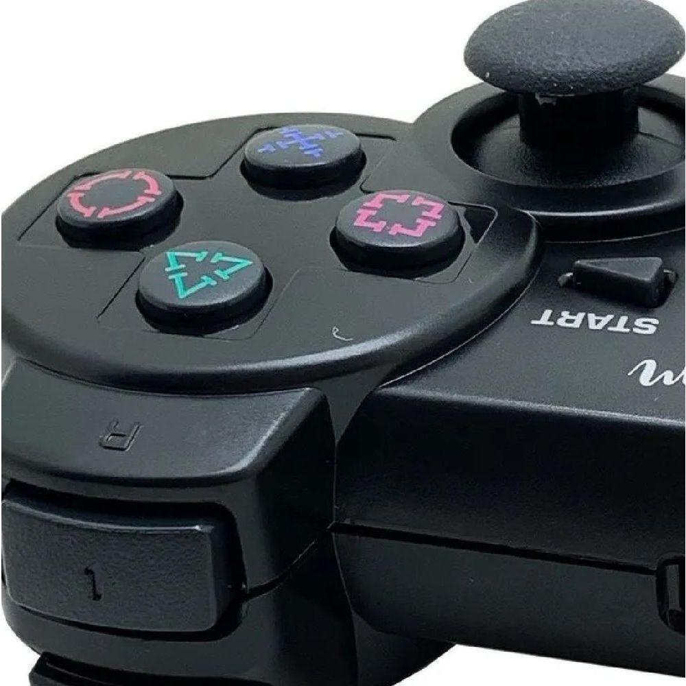 Controle Sem Fio Joystick Playstation 3 PS3 Recarregável - 5