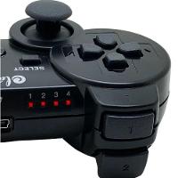 Controle Sem Fio Joystick Playstation 3 PS3 Recarregável - 3