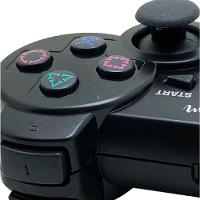 Controle Sem Fio Joystick Playstation 3 PS3 Recarregável - 5