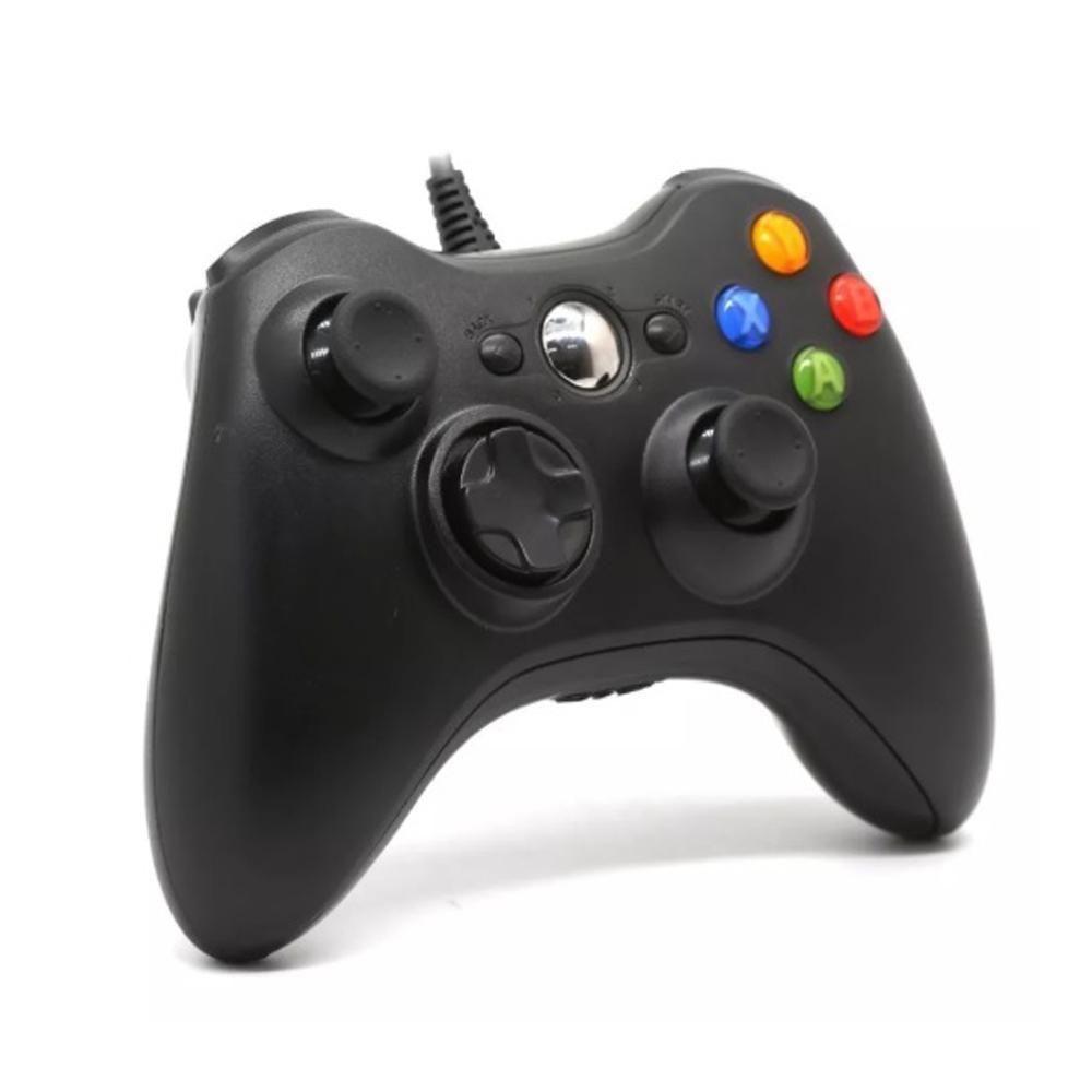 Controle Manete Com Fio Xbox 360 2m Usb - 1