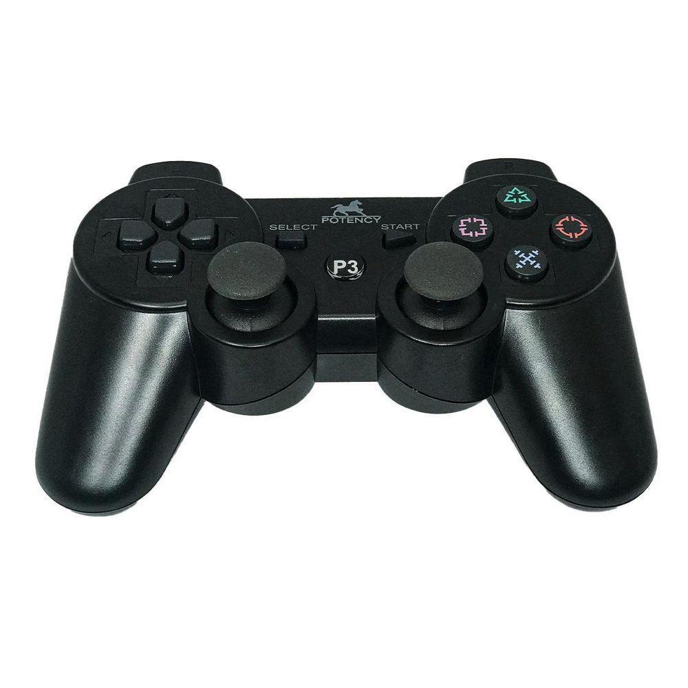 Controle Playstation 3 e Pc Fio Usb Joystick PS3 - Emi050254 - 1