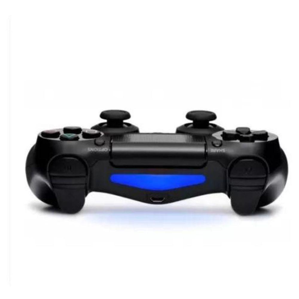 Controle PS4 Manete Sem Fio Compatível Play 4 e Pc Cor Preto - 10