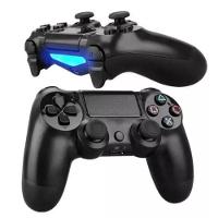 Controle PS4 Manete Sem Fio Compatível Play 4 e Pc Cor Preto - 1